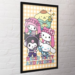 Pop Sanrio Hello Kitty & Friends 60cm x 90cm Framed Maxi Poster