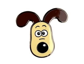 Gromit Head Wallace & Gromit Pin Badge