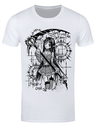 Reaper Cosmic Boop White Tee