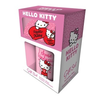 My Heart Hello Kitty Mug, Coaster & Keychain Set