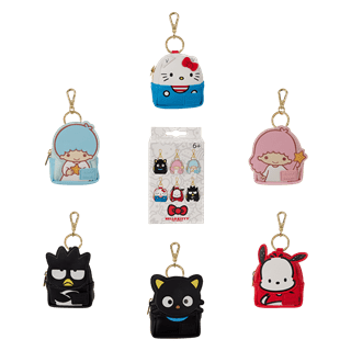 Sanrio Characters Loungefly Mystery Mini Backpack Keychain Charms