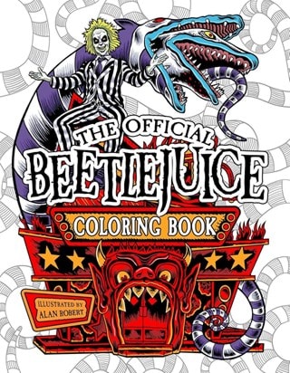 Beetlejuice Official Colouring Book