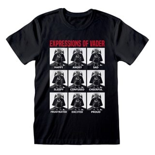 Expressions of Vader Star Wars Black Tee