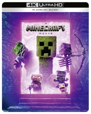 A Minecraft Movie Portal Limited Edition 4K Ultra HD Steelbook
