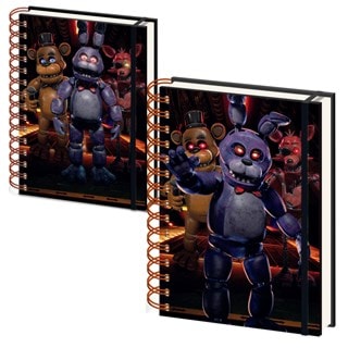 3D Jump Scare Five Nights At Freddy's FNAF A5 Wiro Notebook