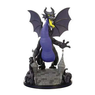 Maleficent Dragon Diorama Q Fig Max Elite Figurine
