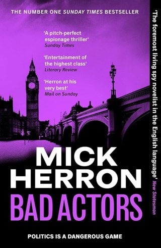 Bad Actors: Slough House Book 8 (Slow Horses) Paperback By Mick Herron