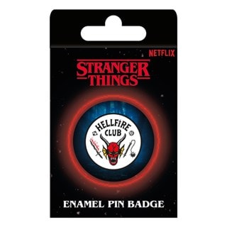 Hellfire Stranger Things 5 Enamel Pin Badge