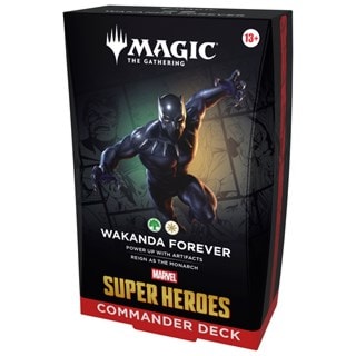 Marvel Super Heroes Commander Deck Wakanda Forever Magic The Gathering Trading Cards