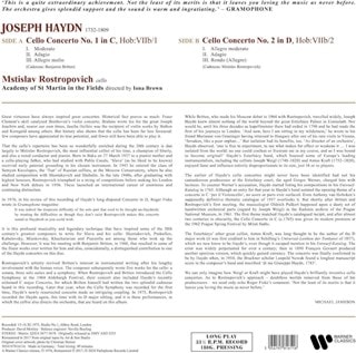Hayden: Cello Concertos in D & C