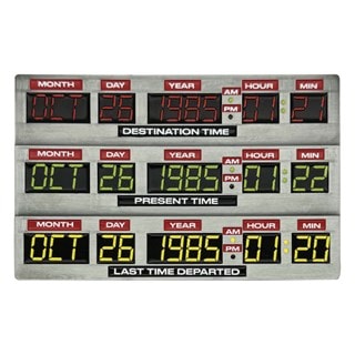 Time Circuits Back To The Future 40th Anniversary Collectable Ingot
