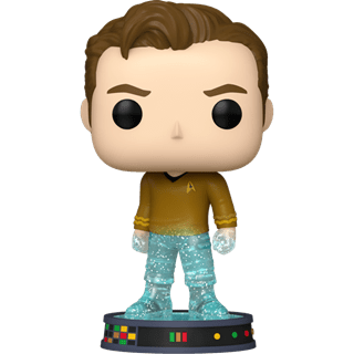 James T. Kirk 1689 Star Trek Transporter Funko Pop Vinyl Plus