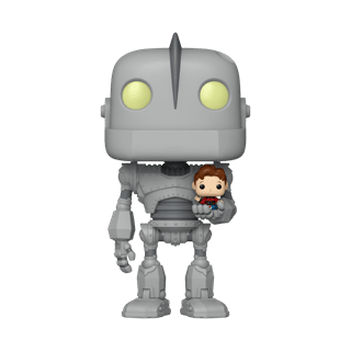 Iron Giant With Hogarth Hughes 2077 Iron Giant Funko Pop Vinyl: Super