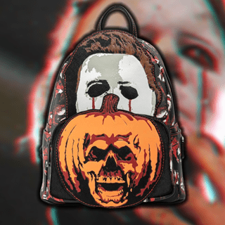 Halloween 2 Michael Myers Pumpkin Mini Backpack hmv Exclusive Loungefly