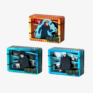 Jujutsu Kaisen Fushiguro, Gojo Or Itadori Wooden Film Frame Assortment