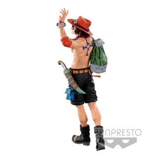 Original Super Master Stars Piece Statue Portgas D. Ace: One Piece Banpresto World Figurine