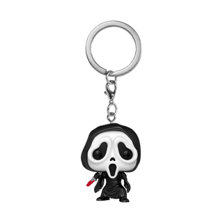 Ghost Face With Knife Scream Funko Pop Vinyl Keychain
