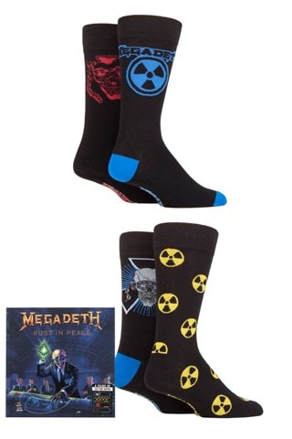 Megadeth (7-11) Socks Gift Box