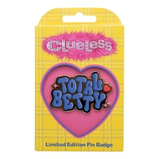 Clueless Total Betty Limited Edition Pin Badge