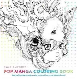 Pop Manga Colouring Book