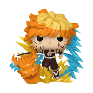 Zenitsu Agatsuma With Chance Of Glow In The Dark Chase 2502 Demon Slayer Funko Pop Vinyl Premium
