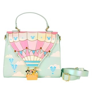 Mickey & Friends Hot Air Balloon Loungefly Crossbody Bag