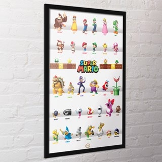 Character Parade Super Mario 60cm x 90cm Framed Maxi Poster