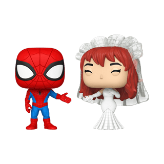 Spider-Man And MJ Marvel Superhero Couples Funko Pop Vinyl 2 Pack