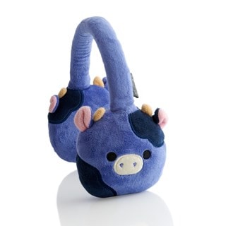Lazerbuilt Squishmallows Ingred the Cow Plush Bluetooth Headphones