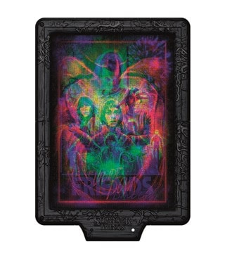 The Upside Down Stranger Things Metamorphic Art Collection LED Jigsaw Puzzle