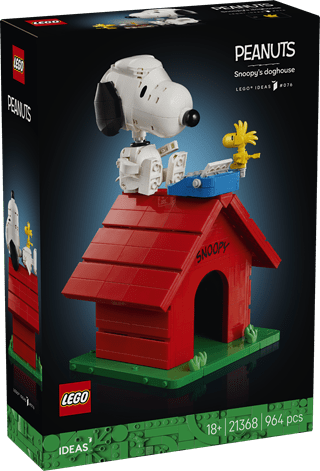 Snoopy's Doghouse Peanuts LEGO