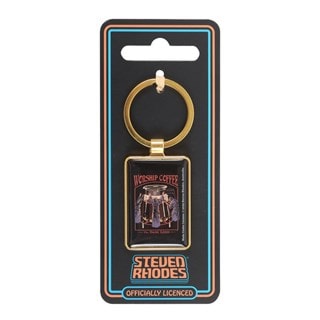 Worship Coffee Steven Rhodes Keyring