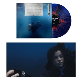 HIT ME HARD and SOFT Special Anniversary Edition Blue And Orange Splatter Vinyl
