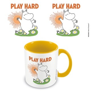 Play Hard Moomin Coloured Inner Mug