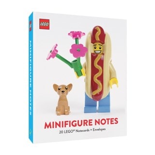 LEGO Minifigure Notes 20 Notecards And Envelopes