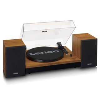 Lenco LS-310 Wood Turntable & Speakers (hmv exclusive)