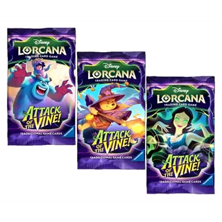 Attack Of The Vine Booster Packs Disney Lorcana Trading Cards Assortment