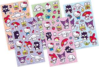 Hello Kitty Sticker Set