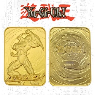 Elemental Hero Neos 24K Gold Plated Yu-Gi-Oh! Ingot