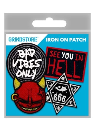 Hell Iron On Patch Pack