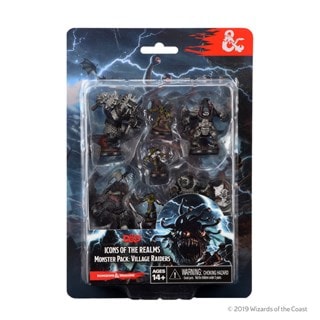 Monster Village Raiders Dungeons & Dragons Icons Of The Realms Figurine Pack