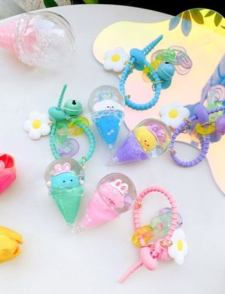 Mima Ice Cream Cone Keyring Assortment