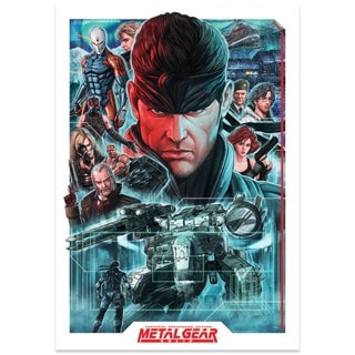 Montage Metal Gear A3 Art Print