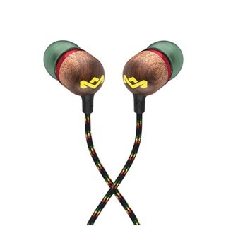 House Of Marley Smile Jamaica Rasta USB-C Earphones W/Mic