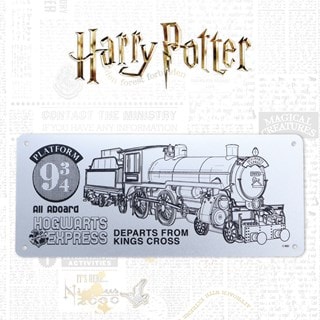 Harry Potter Schematic Collectible Plate
