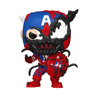 Carnage Captain America 1436 Marvel Carnageized Funko Pop Vinyl