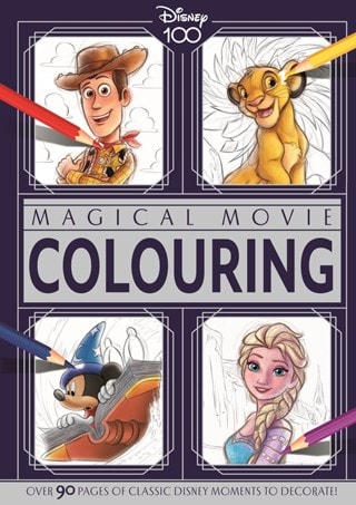 100 Years Of Disney Colouring Book