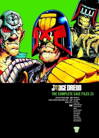 Judge Dredd The Complete Case Files Volume 23 Paperback By John Wagner