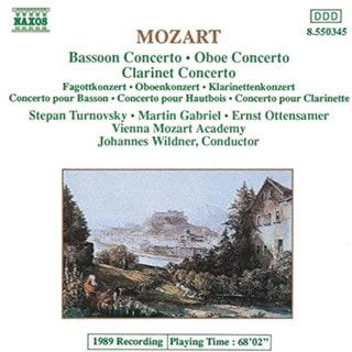 Mozart: Bassoon Concerto/Oboe Concerto/Clarinet Concerto