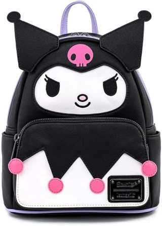 Kuromi Cosplay Faux Leather Sanrio Loungefly Mini Backpack